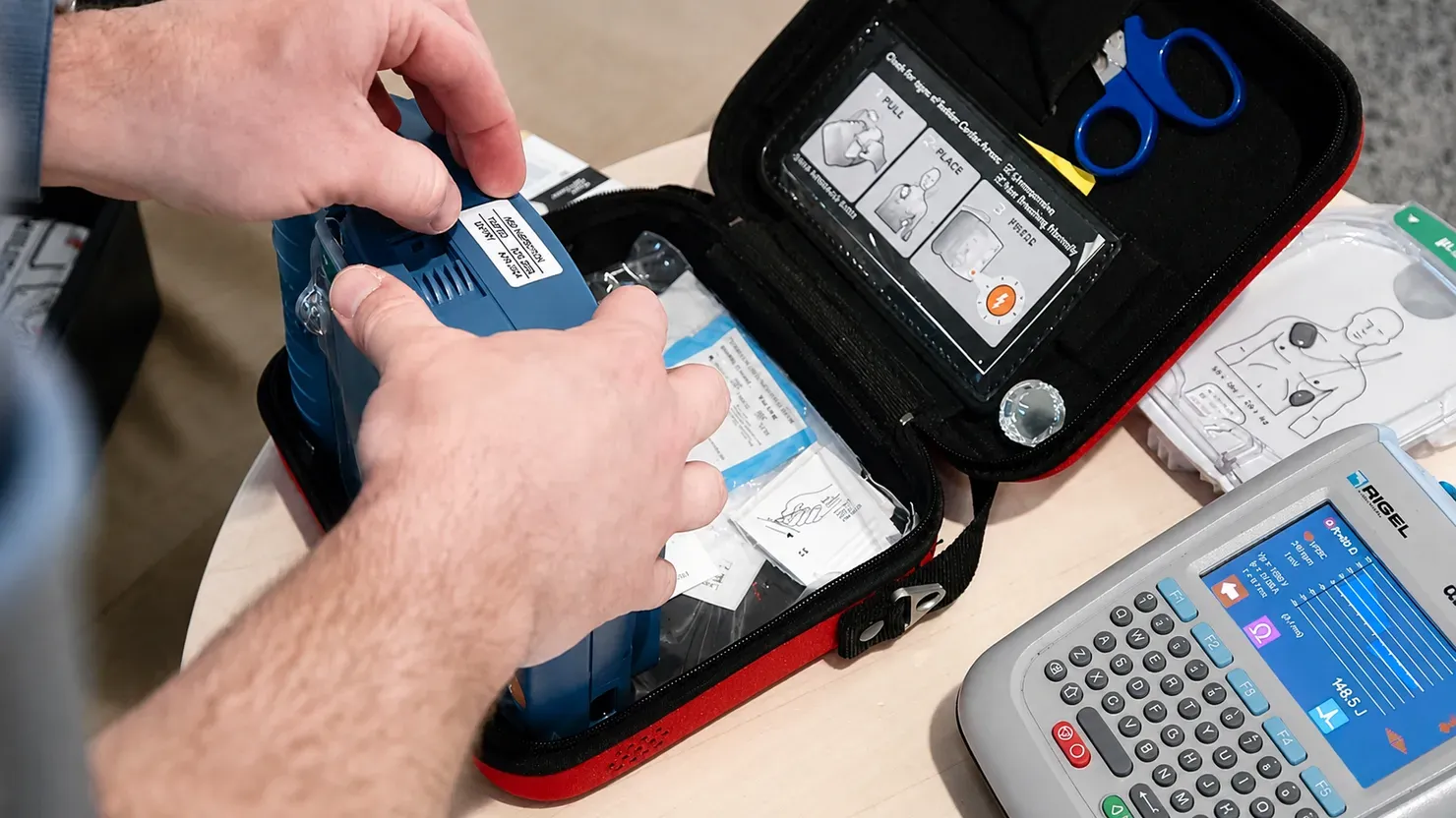 AED Battery Inspection & Replacement